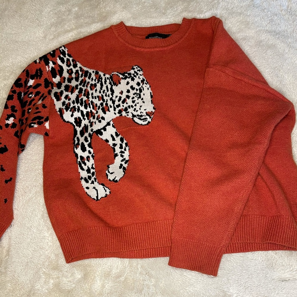 Minkpink leopard sweater - Picture 2 of 4